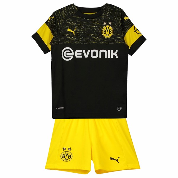 Camiseta Borussia Dortmund Segunda equipación Niños 2018-2019 Negro